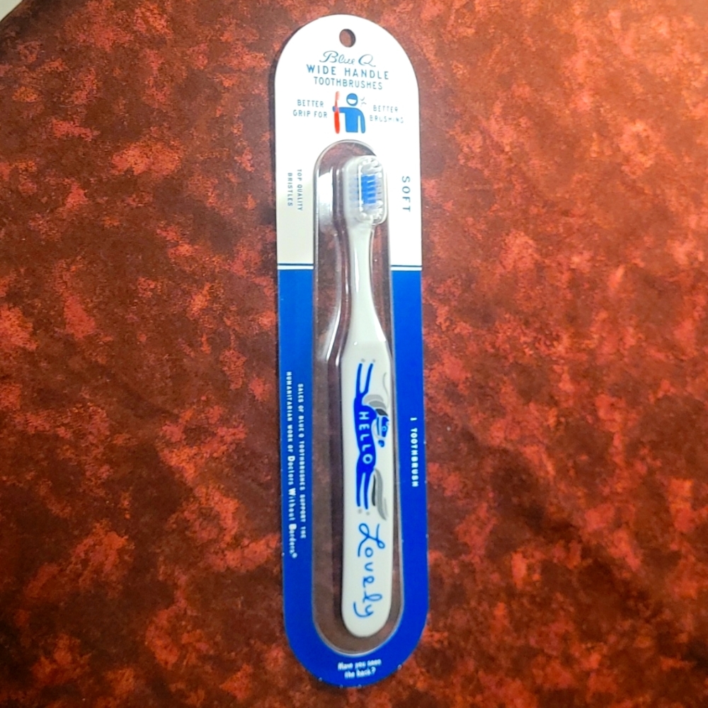Blue Q toothbrush